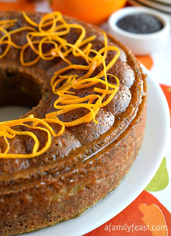Orange Poppy Seed Cake A Family Feast